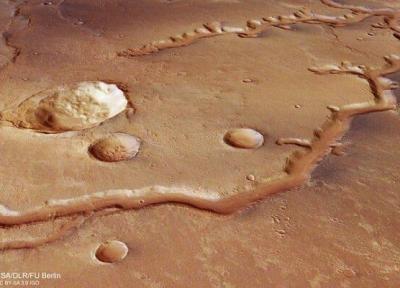 عکس های تازه تاریخچه وجود آب در مریخ را آشکار می کند