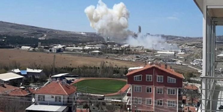وقوع انفجار در یکی از کارخانه اسلحه سازی ترکیه در آنکارا