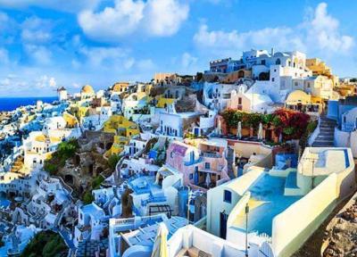 در جزیره زیبای سنتورینی یونان عاشق شوید!، تصاویر