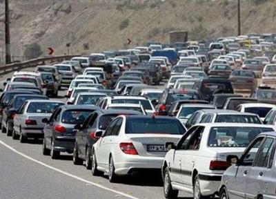 ترافیک سنگین در تمام ورودی های مازندران ، کندوان یک طرفه شد