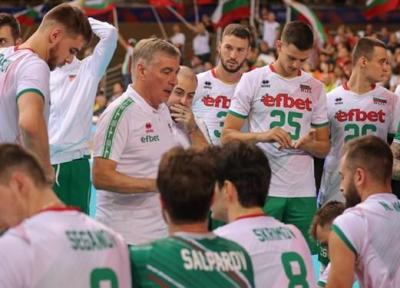 تمرینات تیم ملی والیبال بلغارستان از فردا شروع می گردد