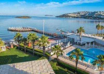 آزور بای یلکن؛ هتلی لوکس و پنج ستاره در شهر بدورم ترکیه، اقامت در ساحل اختصاصی دریای اژه