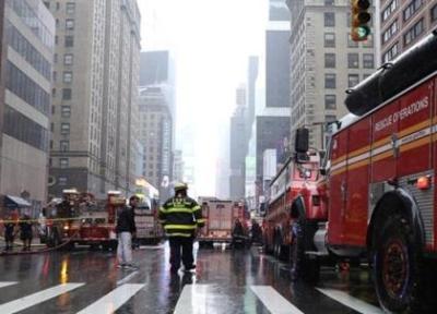 پنج مجروح در آتش سوزی بزرگ در منهتن نیویورک