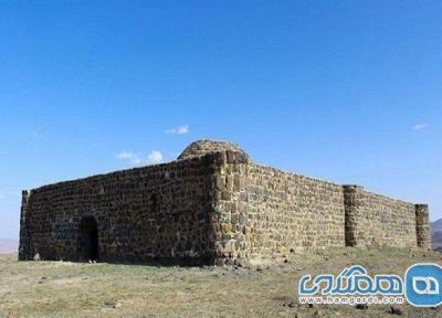 کاروانسرای شاه عباسی در محدوده شهرستان نیر اردبیل برای ثبت جهانی بازسازی شد